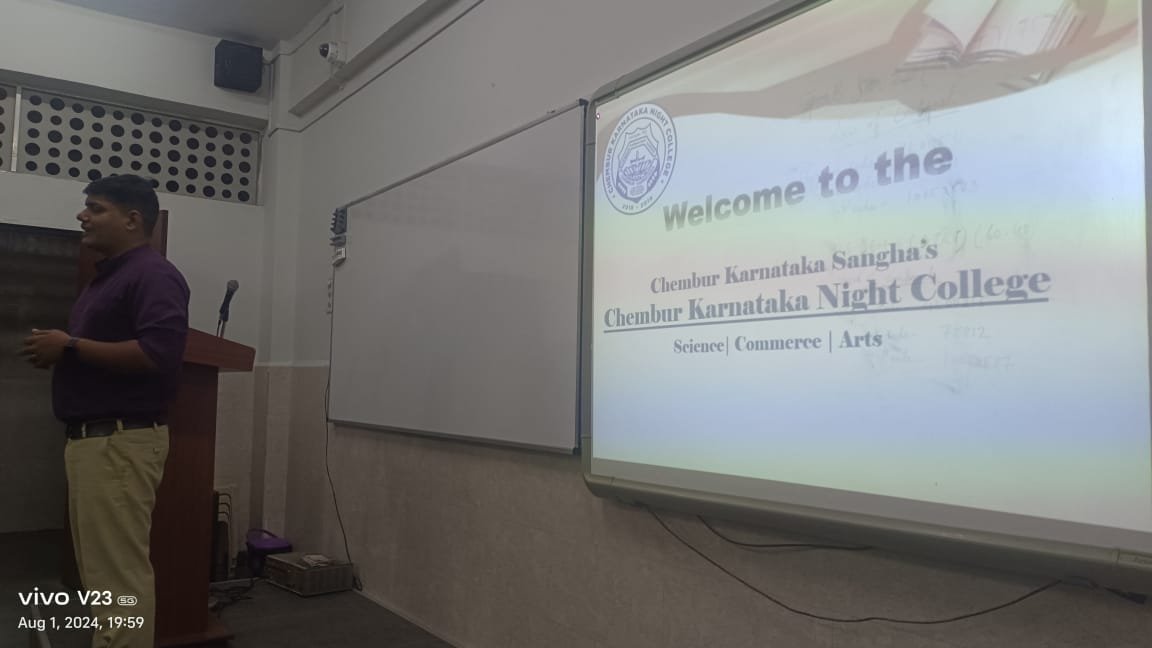 Chembur Karnataka Night College Sharing and Caring